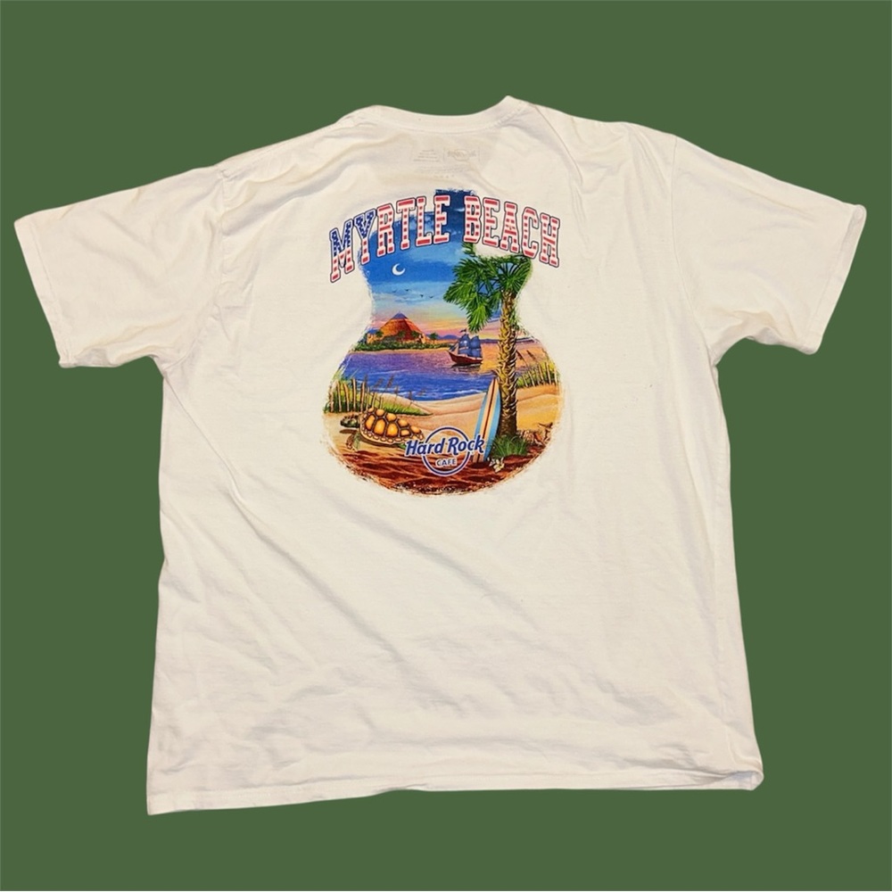 Vintage Hard Rock Cafe Myrtle Beach Graphic TShirt 100% Cotton